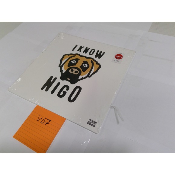 Nigo I Know Nigo Vinyl LP KAWS Target Exclusive Sun Yellow New Sealed - Picture 2 of 4
